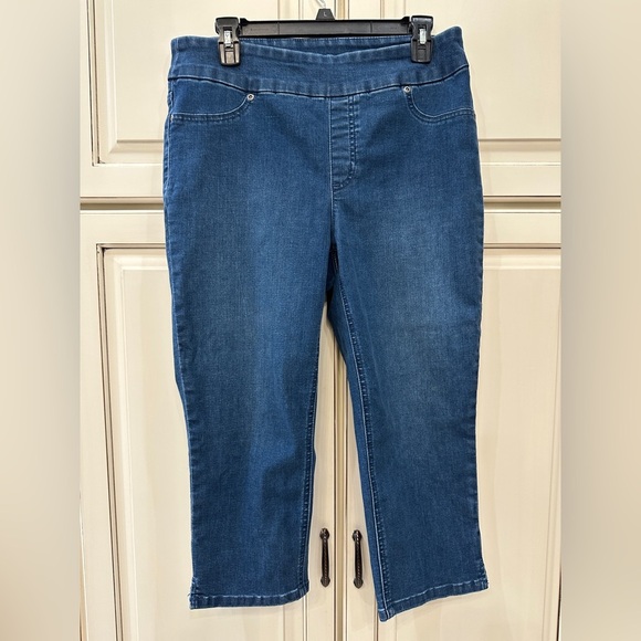 Chico's Denim - Chicos Blue Woman Soft Legging Capri